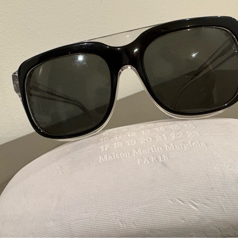 Maison Martin Margiela Black Sunglasses